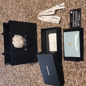 Chanel card holder